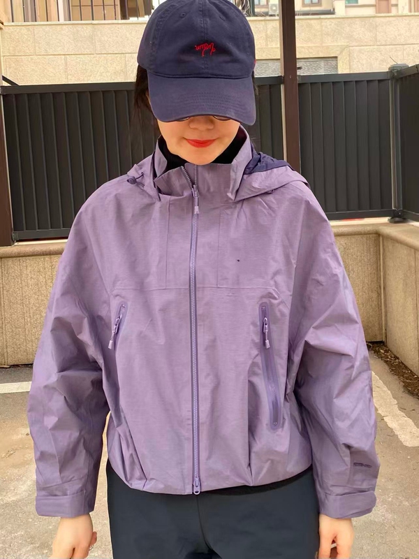 M8 Series New Women's Windproof, Waterproof and Breathable Short Outdoor Sports Mountaineering and Hiking Jacket