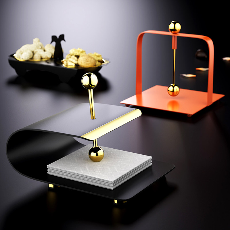 Hotel Restaurant Desktop Stainless Steel Vertical Paper Towel Holder square Napkin Holder for Commercial Custom logo-Taobao