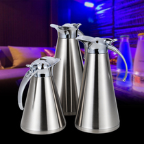 304 stainless steel French vacuum insulation pot Household thermos Hotel bar commercial water kettle large capacity 2L