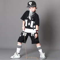 Summer hip-hop Boys street dance clothes short-sleeved girls dance clothes children practice tidal treasure Jazz Drums