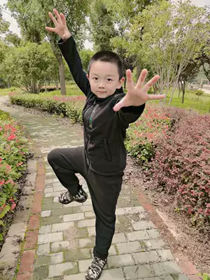 Children's fleece set 2021 New fever pants