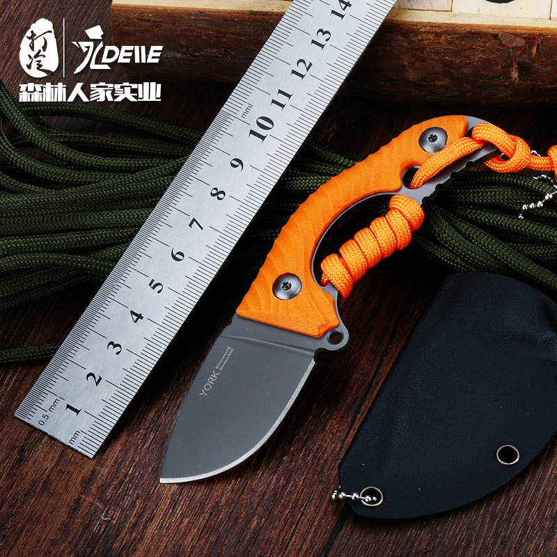 Chameleon High Hardness Outdoor Survival Self-Defense Knife Mini Portable Knife Fruit Knife Field Survival Blade