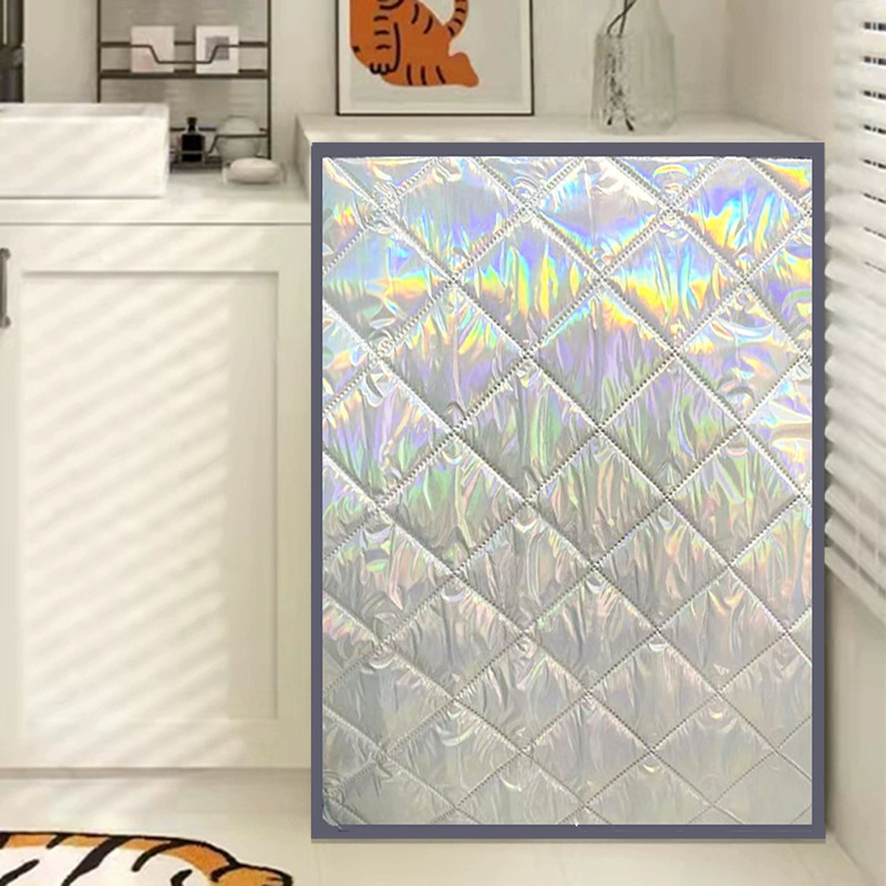 Universal Balcony Washing Machine Cabinet Curtain, Sun Protection Cover, Cartoon Curtain, No-Drill Dustproof, Waterproof, Full Blackout, Heat Insulation Sunshade Curtain