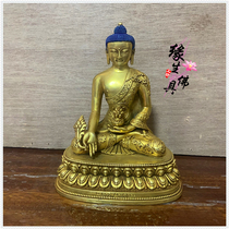 Edge Life Buddha Four-arm Guanyin Wong Caios home dedicated to the mercy of the Amitabu Buddha Golden Buddha Statue of the Buddha