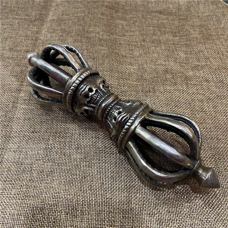 Edge life Buddha Nepal Seiko Iron made the old Wolverine pestle Nine Stock pestle Miseki Intimate Home Swing Accessories Nine Iron Pestle