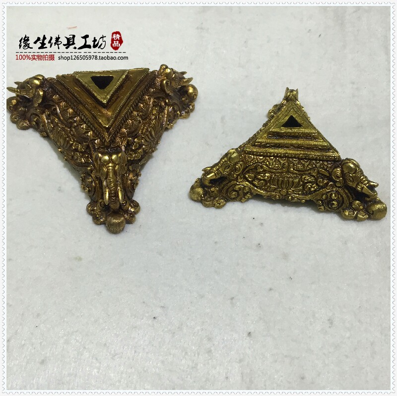 Edge life Buddha's Nepalese handmade pure copper diamond pestle base King Kong Excavation Base with Sophisticated Large Base