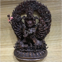 yuan sheng buddhism appliance Nepal imports pure copper old da vader diamond double body custodian like Buddha
