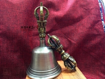 The fate of the Buddha Nepal pure handmade bronze five-strand bells and pestles