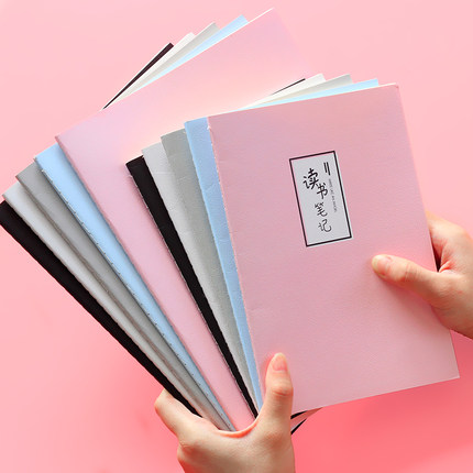 书笔记本子阅读摘录小学生用摘记本积累本写读