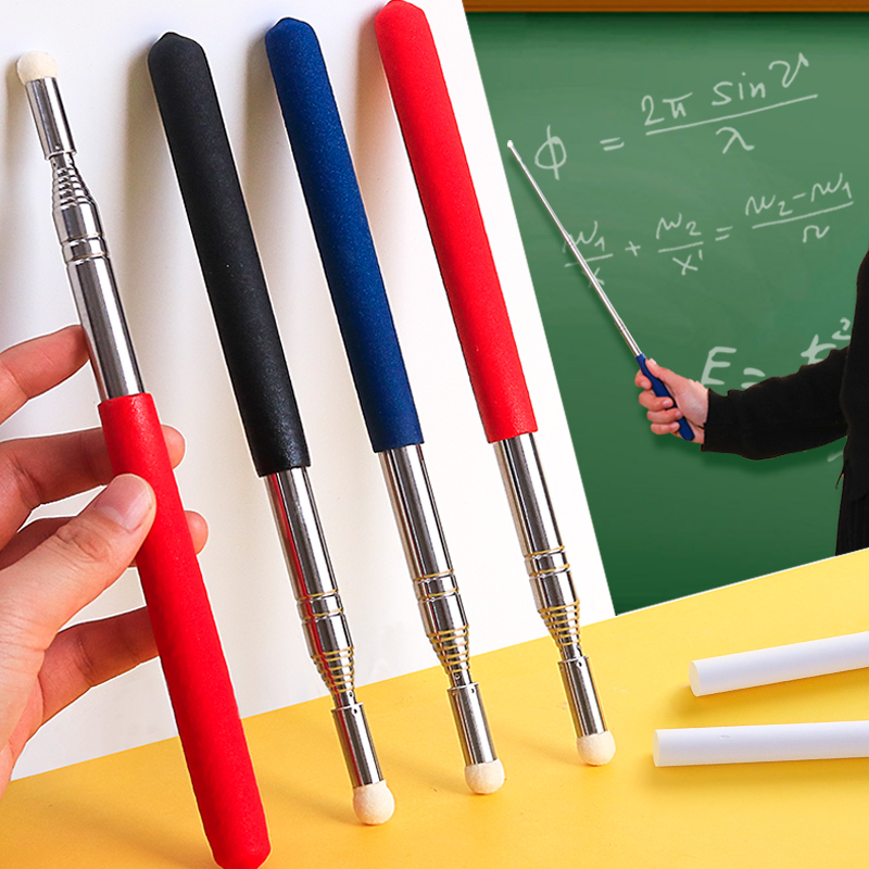 Retractable teacher special teaching whip blackboard with teaching stick teaching stick teaching stick teaching stickch baton whiteboard touch screen pen stick guide flagpole home teaching electronic multimedia lecture cute multifunctional