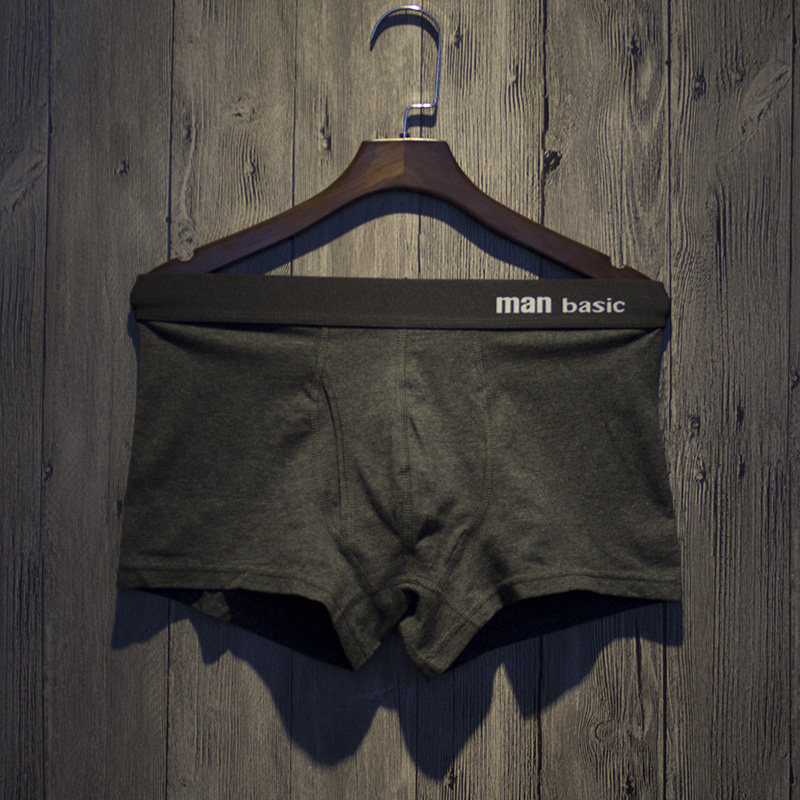 Victoria Forest~ Men's Pure Cotton Boxer Briefs~ Solid Color Mid-Waist Simple Sports Boxer Shorts Fashionable Shorts Victoria Forest~ Men's Pure Cotton Boxer Briefs~ Solid Color Mid-Waist Simple Sports Boxer Shorts Fashionable Shorts