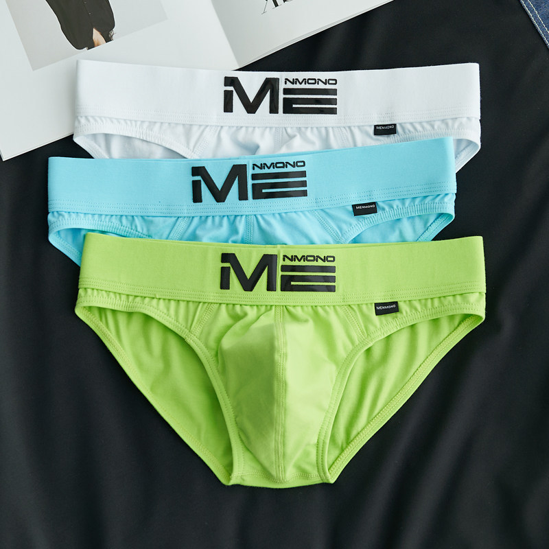 Victoria Forest ~ Light Luxury and Sexy Pure Cotton Men's Underwear ~ Youthful Trendy and Unique U-Convex Triangle Briefs