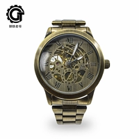 Бронзовый стальной ремешок, механические механические часы