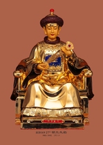 Haixin Buddha stately Buddha Buddha supplies Pure copper Hu San Tai milk Hu San Tai Master Black old lady