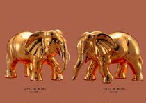 Haixin Buddha pure copper animal Elephant Copper elephant Copper lucky treasure Pure copper lucky ornaments