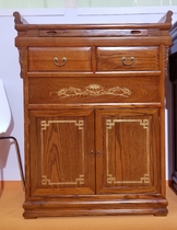 Huanghuali dark Walnut color Buddha Hall table Solid wood table for Taiwan Buddha Incense case for God case