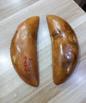 Haixin Buddha furniture Buddha Hall supplies Red-brown Bamboo and wood Holy grail Hexagram cup Holy hexagram Gong Cup Rice cup Yin and yang cup