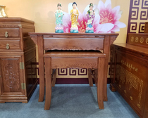 Haixin Buddha Chinese style simple auspicious cloud pattern South Elm Zonghan table God table for table for table 108cm