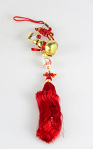 Haixin Buddha Buddha supplies Pure copper gold gourd pendant Copper gourd car pendant