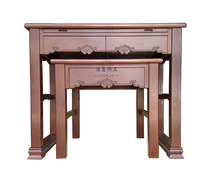 Haixin Taiwan pine art god table Indonesia Rosewood matte high-grade Taiwan Buddha table for the table 127 wide