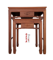 Haixin Taiwan high-grade god table fragrant pear old paint wood color carved for the table Buddha table 88 wide