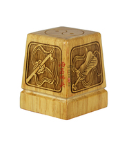 Haixin Taoist arts and crafts Taoist supplies Decree law seal Taoist token Dharma instrument Peach Wood Seal Eight treasures seal