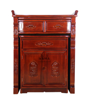 Haixin duck feet camphor mahogany color for the table Shen Tai Zonghan table Chinese traditional solid wood cabinet for the table 88CM