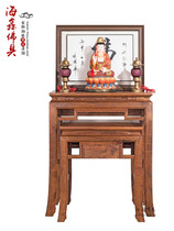 Haixin Buddha new all solid wood sandalwood simple Chinese case table for table Shrine God table