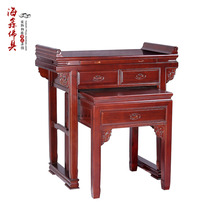 Haixin Buddha furniture 128 solid wood Buddha hall for the table for the table Buddha table Shrine God Buddha Taichung-style case God of wealth