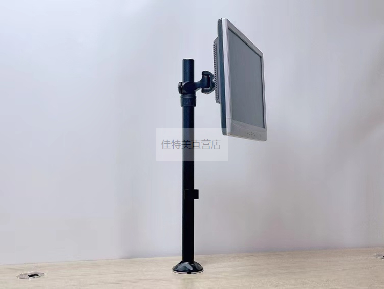 Computer bracket monitor hanger stretch up and down to adjust aluminum alloy universal rotating mechanical equipment computer hanger