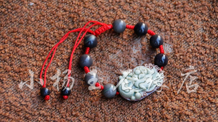 Ningxia's special birth Horan jade XII zodiac zodiac pig hand-made