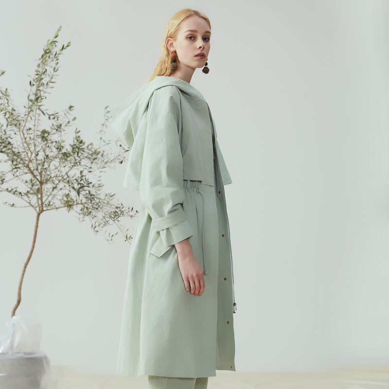 Trench pour femme en Coton en Coton - Ref 3228121 Image 4