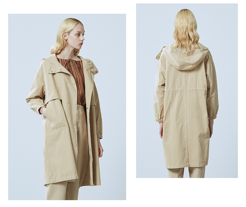 Trench pour femme en Coton - Ref 3226457 Image 21