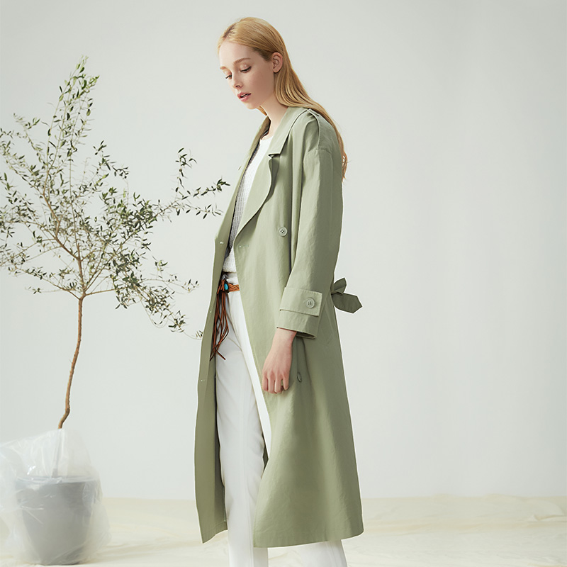 Trench pour femme en Coton en Coton - Ref 3226395 Image 3