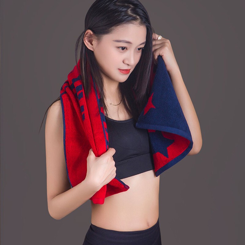 High-End Pure Cotton Sports Towel 35*100cm, All-Cotton, Extra Long and Thick, Sweat-Absorbent, Large Towel, Soft, Quick-Drying, Lint-Free High-End Pure Cotton Sports Towel 35*100cm, All-Cotton, Extra Long and Thick, Sweat-Absorbent, Large Towel, Soft, Quick-Drying, Lint-Free