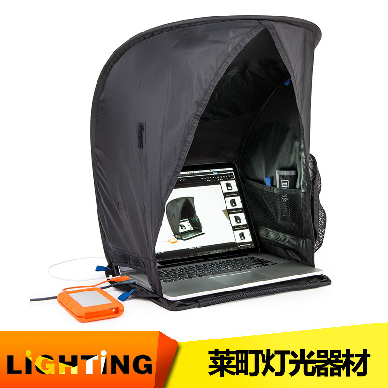 American creative tank notebook hood computer monitor outdoor sunshade folding storage brand new
