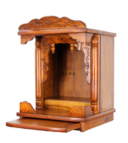 Haixin Buddhist tools Buddhist hall supplies Buddhist niches altar tables sacred tower cabinets camphor wood Buddhist niches plain wall cabinets 38 wide