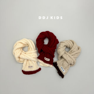 Children's Scarf ins K-Style Simple Small Label Western Style Winter Outdoor Windproof Warm Versatile Scarf for Boys and Girls