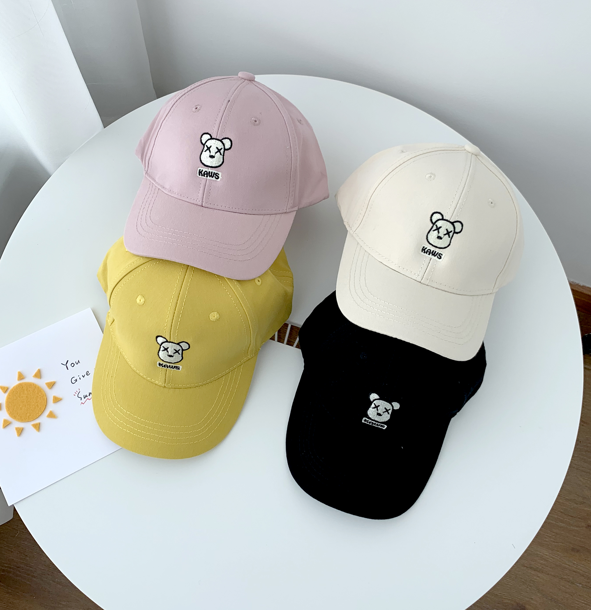 In Han Edition, the cute cartoon boy baseball cap girl shade hat