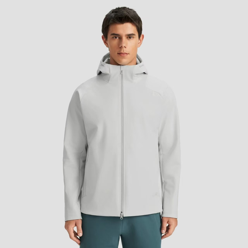 Dijia Same Style Unbranded Spring and Autumn Men's Hooded Windproof, Waterproof, Breathable Softshell Jacket with Fully Taped Seams
