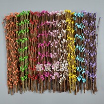 40CM small berries flower ring rattan 60CM berries handmade diy flower ring woven bridal flower ring wrist flower