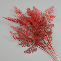 Plastic simulation of celery leaf pine fog simulation flower garden making wedding scene ceiling background wall arrangement