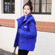 Down jacket women's short 2023 new Korean style loose hot style ins bread jacket white duck down winter jacket trendy