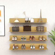 Shoe Store Shoe Rack Show Rack Stainless Steel Upper Wall Shoe Cabinet Rack Cloak Shelve Clothing Accessories Accessories Bag multilayer rack