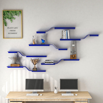 Custom Honor Wall Show Shelf LINED PLATE PLACING PLATE WALL-MOUNTED TROPHIES CERTIFICATE PHOTO-FRAME WALL SHELF