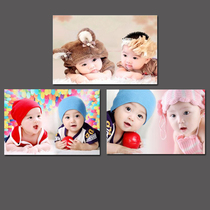 Cute male baby poster photo portrait Beautiful baby doll pictorial picture wall sticker Pregnant woman newborn fetal education