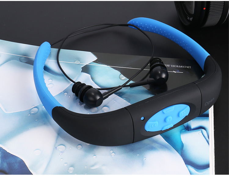 bộ phát sóng wifi Bơi tai nghe MP3 không thấm nước thể thao chạy thể dục lặn bơi Tai nghe MP3 tai nghe không dây - Trình phát TV thông minh thu phát wifi