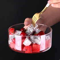 Daily Type Microwave Oven Special Salad Bowl Big home Heat-resistant glass bowls Steamed Eggs Bowls Egg Spoon Bowl