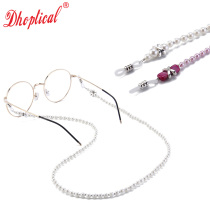 {Take two get one} sun glasses glasses chain non-slip decorative glasses rope retro style handmade bead bead chain D028