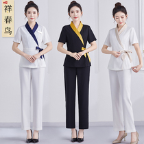 High - end beauty beauty dress female in spring and summer 2021 new club waiter sofa bath mechanic beauty salon clothes